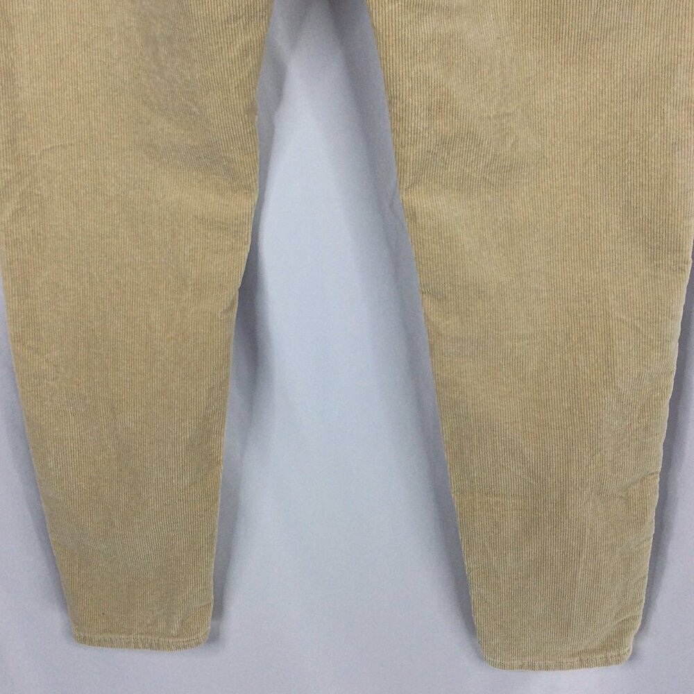 KanCan Lupe‎ High Rise Corduroy Pants Jeans Womens 9/28 Beige Ankle Crop - Picture 10 of 12